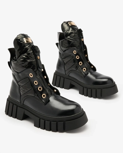 Жіночі черевики Royalfashion чорного кольору Selilka