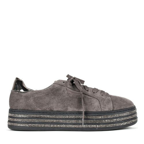 Сіре спортивне взуття на платформі Vahili - Взуття 1