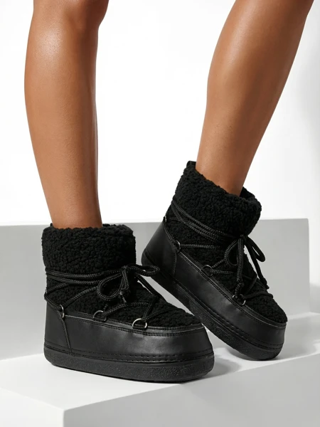 Damen Schneestiefel mit Fell Uvella