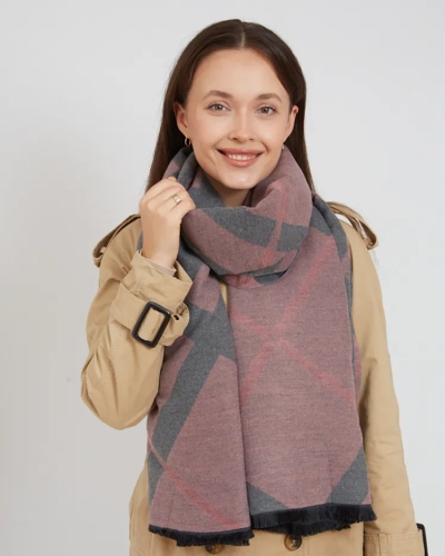 Royalfashion Leichter Damenschal mit Druck