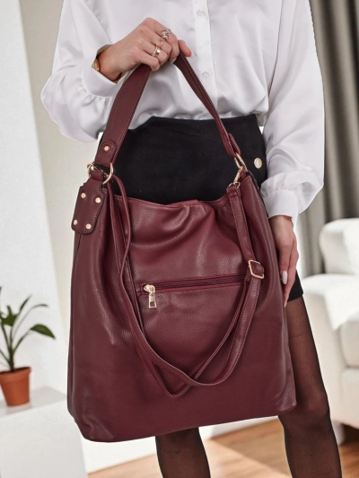 Damen Shopper Handtasche aus Öko-Leder Velinda Score