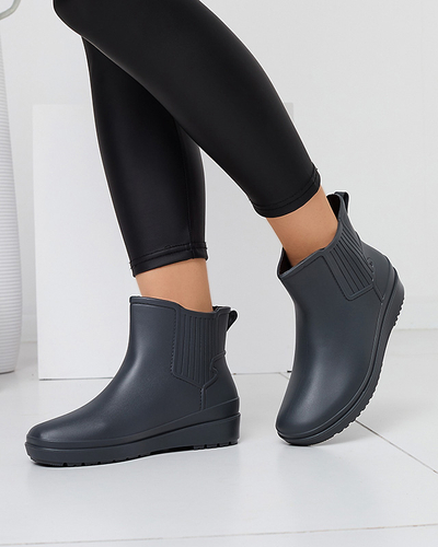 Graue matte Damen-Gummistiefel Neriva - Footwear