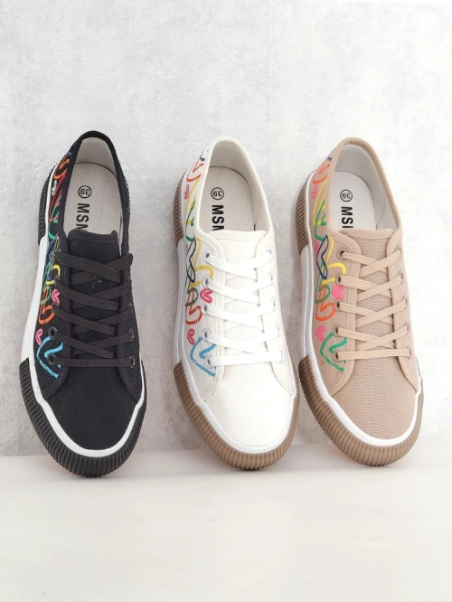 Royalfashion жіночі кросівки з серцем Sercess