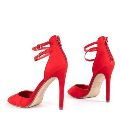 Червоні насоси на високому каблуці Анастасія - Взуття 1