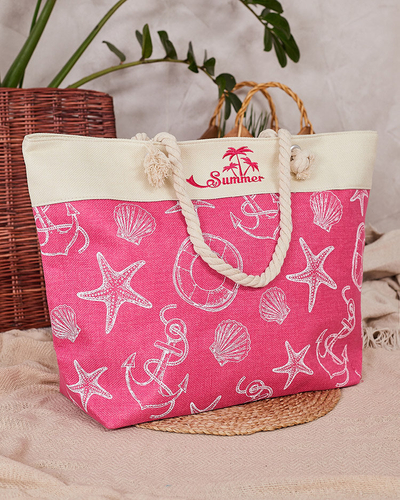Royalfashion Stofftasche mit Urlaubsmuster für die Schulter