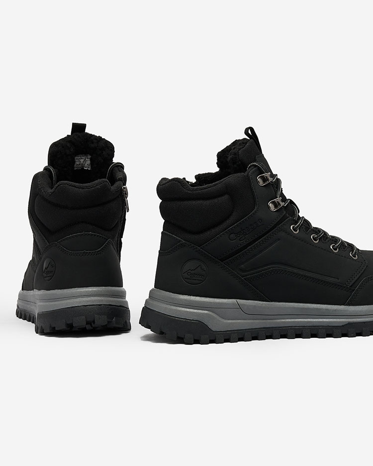 Royalfashion Schwarze Herren Trapper von Kunokia