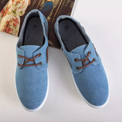 OUTLET Blaue Denim-Sneaker für Herren von Raisan - Schuhe