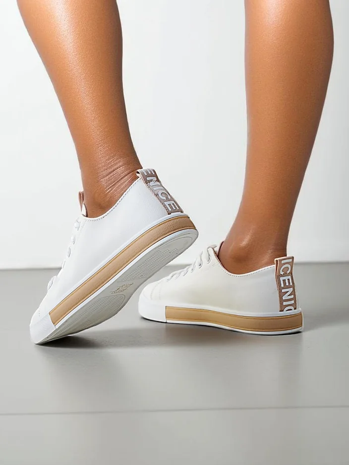 Royalfashion Damen Sneaker aus Eco-Leder Eccola