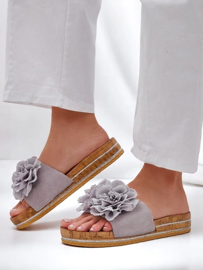 Royalfashion Damenflip-flops mit Blumen Focce