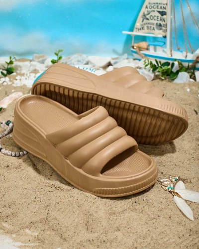 Royalfashion Damen Kooli Flip-Flops aus Gummi