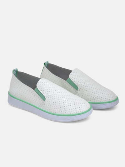 Royalfashion Damen perforierte Slipper Kassias