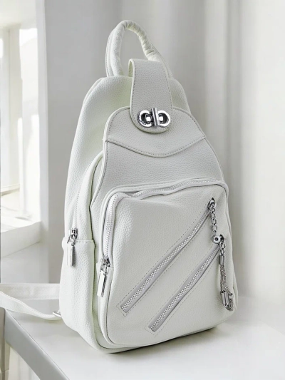 Royalfashion Kleiner Damen-Rucksack aus ökologischem Leder