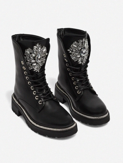 Evinell Damen Worker Boots aus Öko-Leder