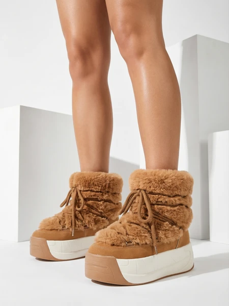 Royalfashion Damen Schneestiefel Rozuri