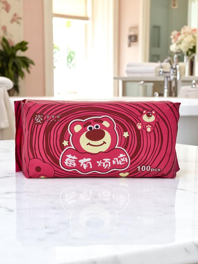 Baumwoll-Feuchttücher 100 Stk.