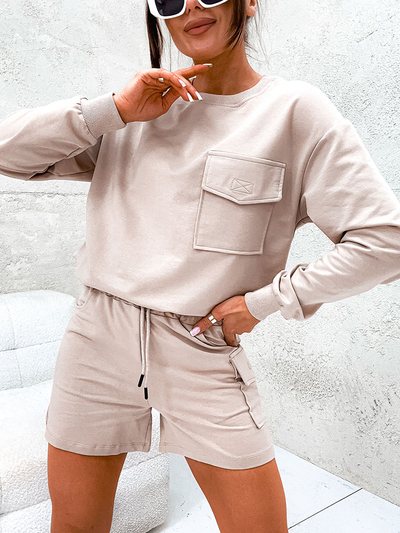 Royalfashion Damen-Sweatshirt-Set