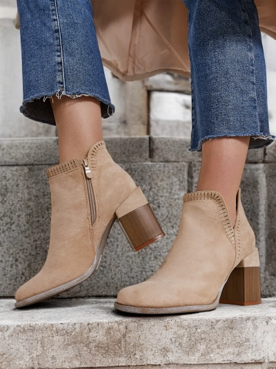 Royalfashion Damen Absatzstiefeletten Vettot
