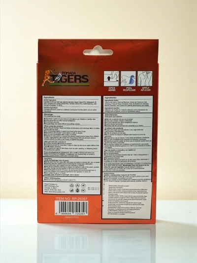 Schmerzlinderungspflaster für die Knie, 10 Stück