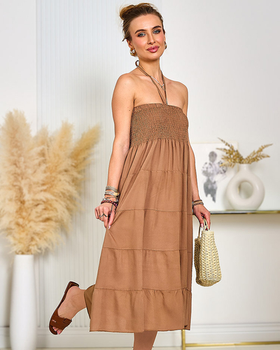 Royalfashion Damen Midikleid
