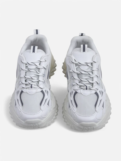 Gloriosa Білі Жіночі Снікерси з Екологічної Шкіри