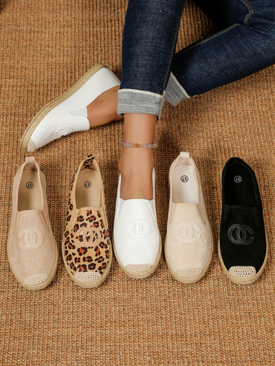 Royalfashion Damen Eco-Suede Espadrilles Aroll
