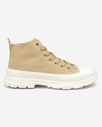 Beige Sport-Sneaker für Damen Merrika- Footwear