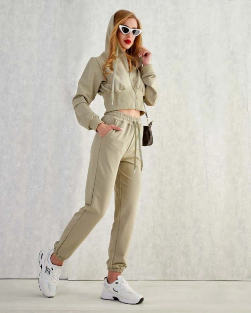 Жіночий бавовняний комплект світшотів Royalfashion