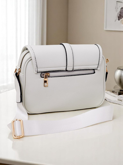 Royalfashion Kleine Damenhandtasche aus Ökoleder Cora