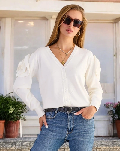 Royalfashion Unbuttoned Women's Sweater