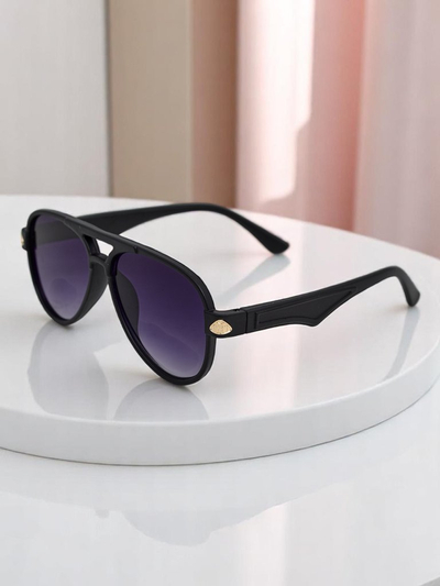 Royalfashion Sonnenbrille mit dekorativen Bügeln Shadow Aviator
