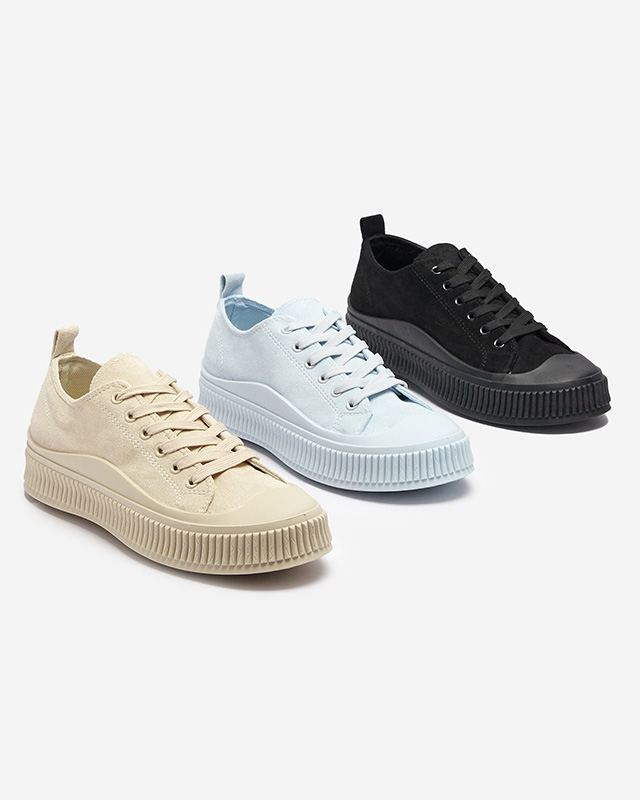 Hellblaue Damen Turnschuhe Dollof- Footwear