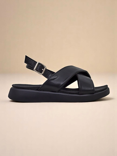 Royalfashion Damen Sandalen mit dicker Sohle Riva Star