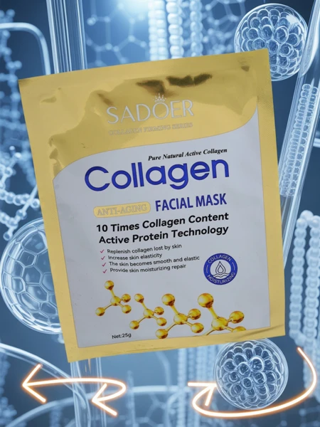 Collagen Gesichtsmaske Sadoer Alethea 25ml Anti-Aging Protein