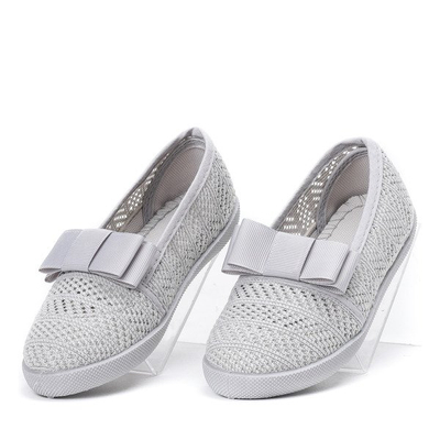 Graue Turnschuhe für Mädchen Tabbi - Footwear