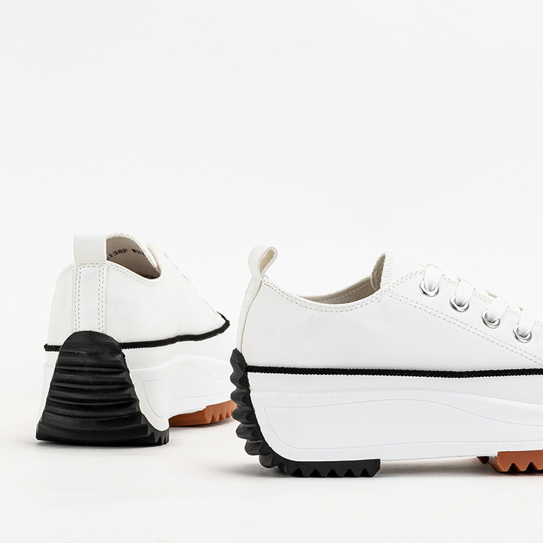 OUTLET Weiße Turnschuhe für Damen auf der Treminso-Plattform - Schuhe