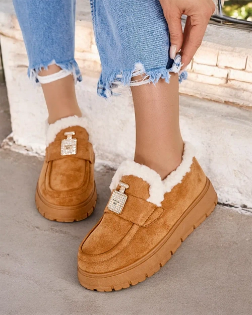 Royalfashion Жіночі утеплені мокасини Viserr