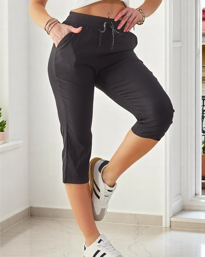 Royalfashion Damen Baumwoll 3/4 Hosen