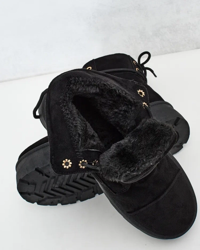 Royalfashion Damen Schnürstiefel Woruces