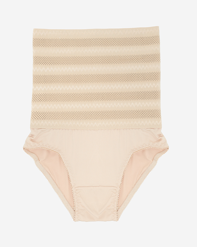 Beige Damen-Model-Slips PLUS SIZE - Unterwäsche