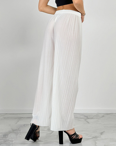 Royalfashion Weite Plisseehose