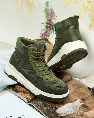 Royalfashion Women's Goloppy Sports High Sneakers