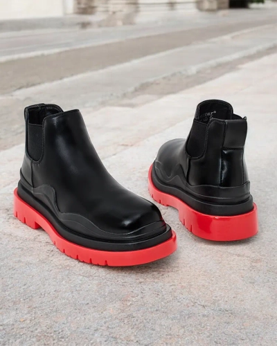 Royalfashion Damen Schlupfstiefel Derri