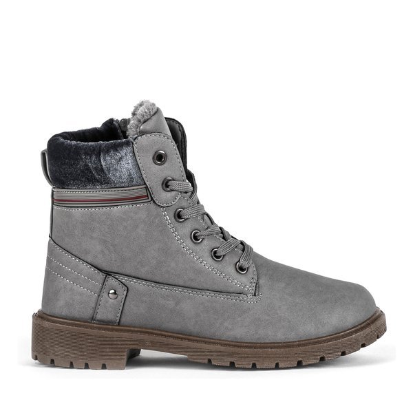 Colorado grau isolierte Stiefel - Schuhe
