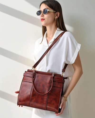 Royalfashion Elegante Damen große Handtasche
