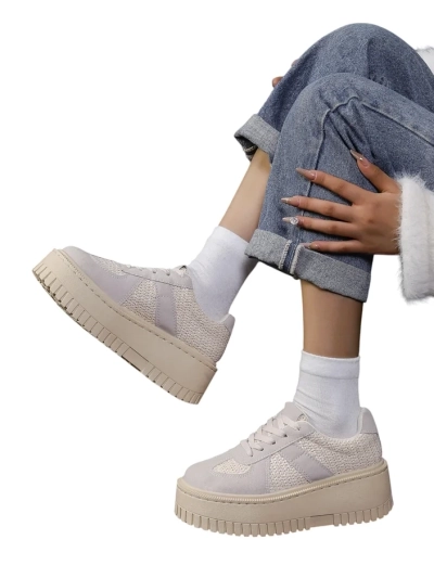 Royalfashion Damen Plattform Sneaker Venusoe