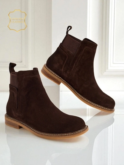 Altesse Stiefeletten in Dunkelbraunem Wildleder