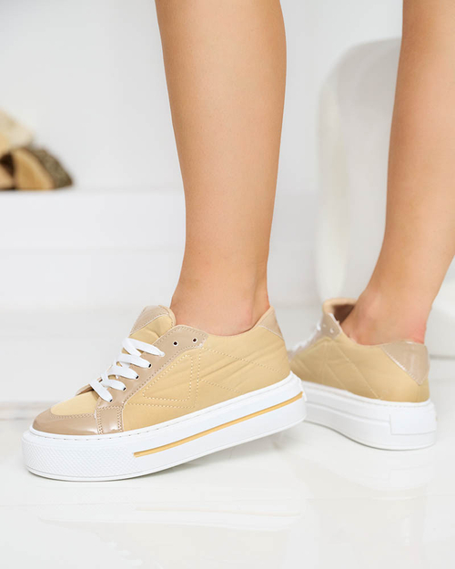 Жіночі кросівки кольору хакі Smaqo