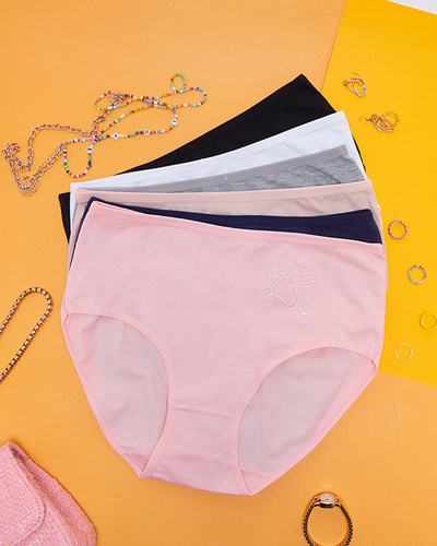 Damen-Slip aus Baumwolle Set 6 / Packung - Unterwäsche