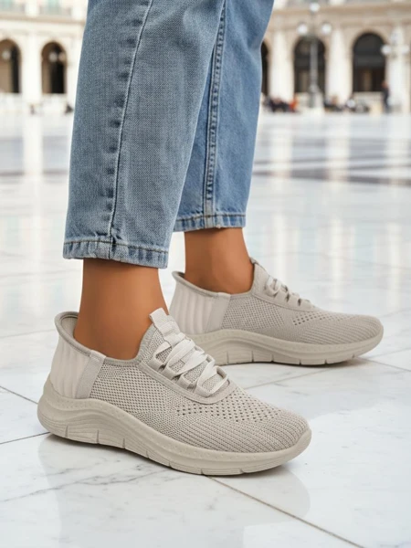 Royalfashion Damen Slip-On Stoff Sportschuhe Arrate