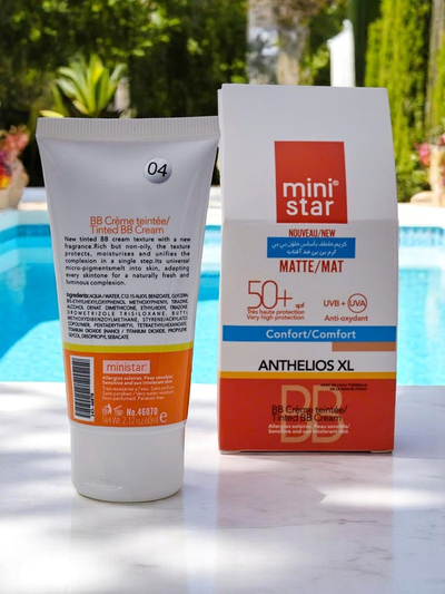 MINI STAR Зволожуючий BB крем SPF 50 з матовим фінішем